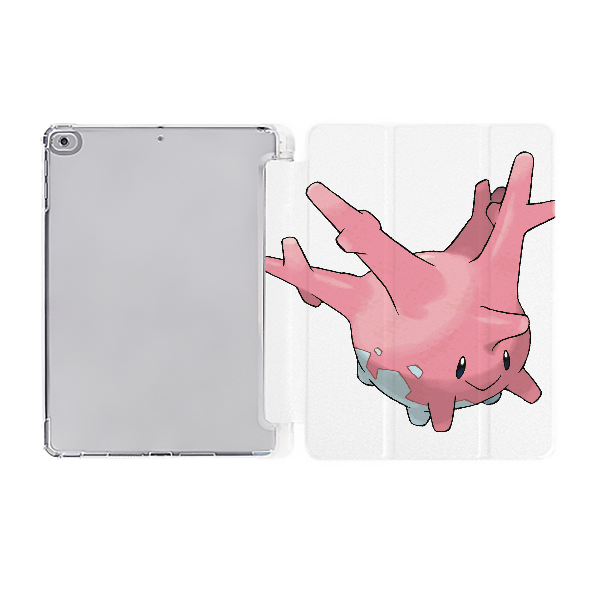 （画像用） ポケットモンスター Pokémon IPad ケース ペン収納付き 三つ折りスタンド PUレザー×シリコン 対応機種9.5/10.5/10.9インチ